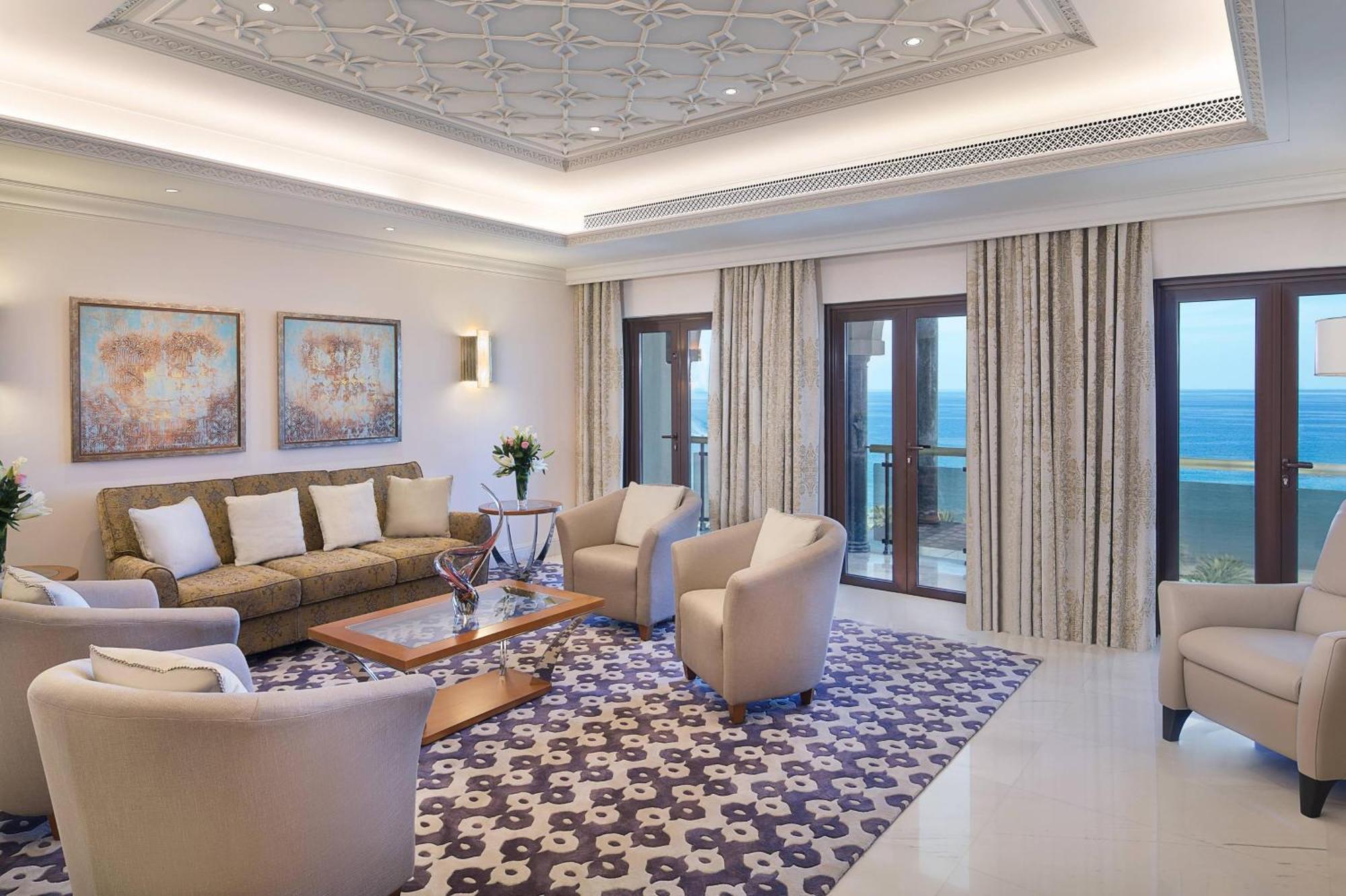 Al Bustan Palace, A Ritz-Carlton Hotel Muscat Exterior photo A living room at the Ritz-Carlton, DIFC